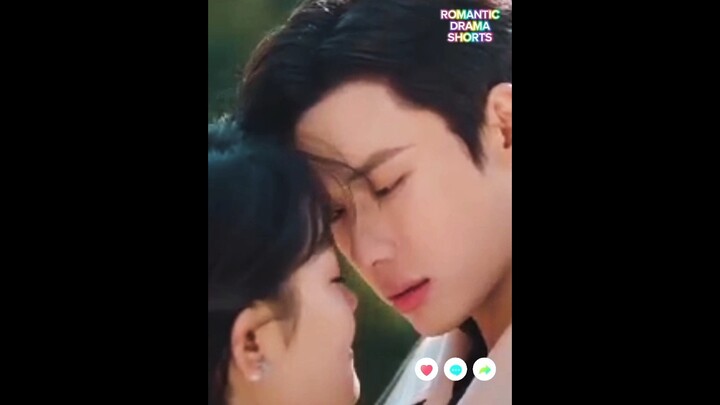 Unexpected Thrill Kiss😘 #loveforever #daigaozheng #chenfangtong #chinesedrama #bestscenes
