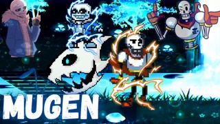 SANS E PAPYRUS CONTRA TODO MUNDO NO JUMP FORCE MUGEN