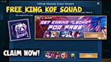 FREE KING KOF SKIN SQUAD FROM SOURCE OF MLBB • CLAIM NOW! | Mobile Legends 2020