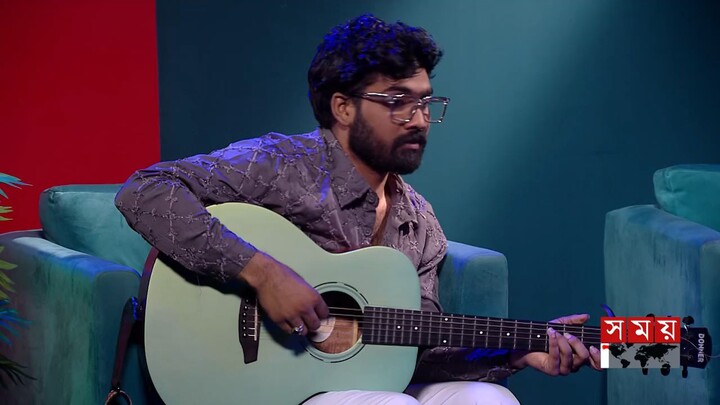 জনপ্রিয় দুজন শিল্পী। সময় টিভির সৌজন্যে।