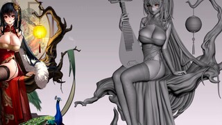 Awaken Juemo WF2021 Shanghai GK Figure Exhibition Works นิทรรศการ