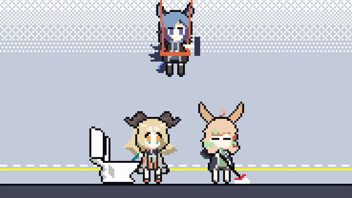 【明日方舟】震惊！卑微小火龙竟被迫打扫厕所！