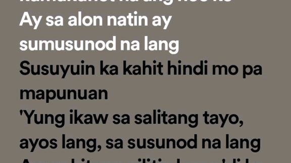 sa susunod nalang