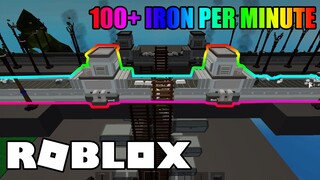 HOW TO BUILD BEST IRON SMELTER FARM | ROBLOX SKYBLOCK [BETA]