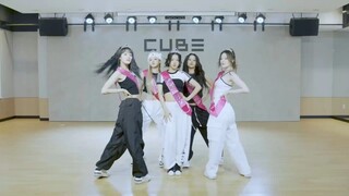 【queencard】رد فعل غرفة تدريب فتيات (G)I-DLE على بطاقة الملكة