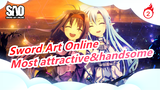 Sword Art Online| The most attractive and handsome fighting moments in SAO_B