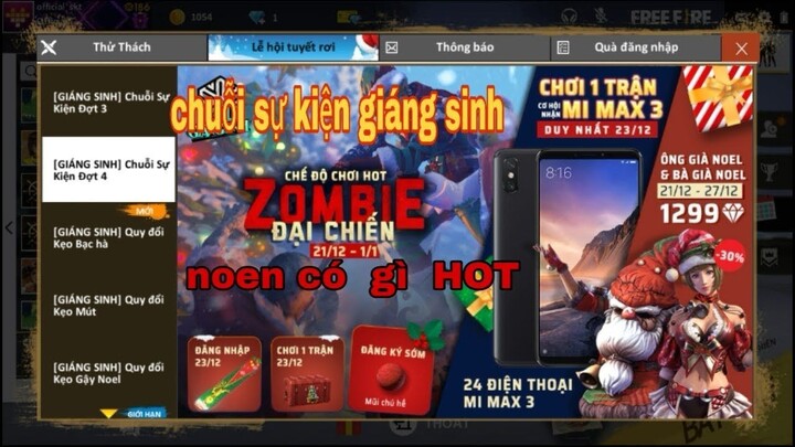 [ Official skt ] Free fire Noen năm nay có gì HOT hãy cùng off khám phá nào