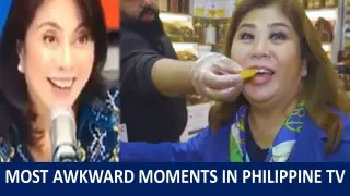 Most Awkward Moments in Philippine TV