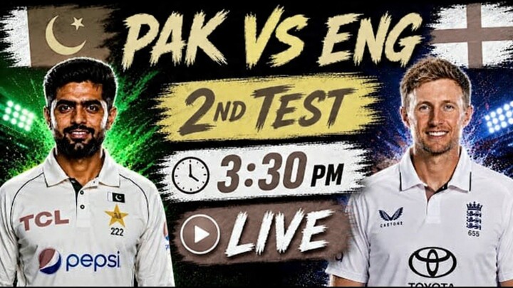 Pakistan vs England 2nd test match day 2 highlights