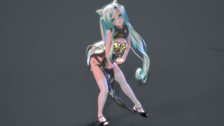 [Animasi 3D] Hatsune Miku | BGM: Shake It!