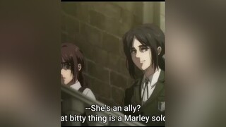 i try 😢fyp aot anime shingekinokyojin animeedit pieckfinger