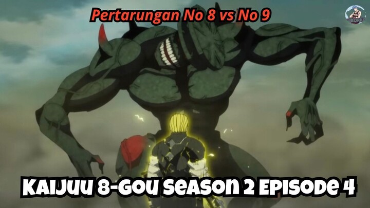 Kaijuu 8-gou Season 2 Episode 4: Pertarungan No 8 vs No 9