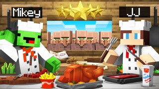 JJ and Mikey Became CHEFS in Minecraft - Maizen Craft Challenge