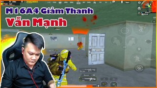 Thử Thách 1 Kill 100K M16A4 Giảm Thanh Nghe Phê Tê Tái Luôn | PUBG Mobile