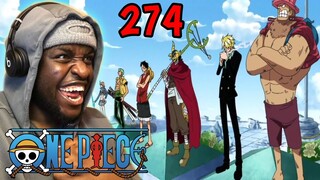 THE STRAW HATS FACE TO FACE WITH CP9!!! | One Piece Episode 274 REACTION!!!