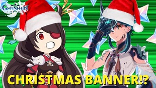 IS THERE A CHRISTMAS BANNER COMING FOR GENSHIN!? POSSIBILITY OF GAURNTEED 5-STARS!? (Genshin Impact)