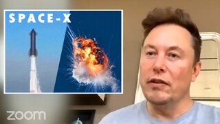 Elon Musk REACTION rocket Explosion | AI