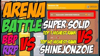 TOP 1 SUPERSOLID VS SHINEJONZOIE ARENA GAMEPLAY AXIE INFINITY! (BBP VS RRP)