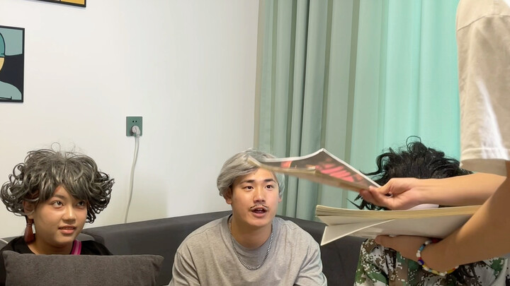 This is exactly what you’ll look like when you’re old! Hahaha!