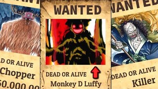 One Piece - Characters That Should Have A Higher Bounty Than They Currently Do.
