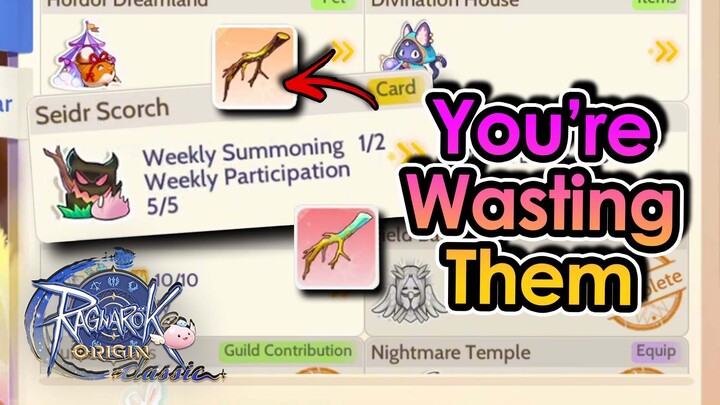 [ROOC] STOP Wasting Your Branches… Seidr Scorch Explained FULL Guide | King Spade