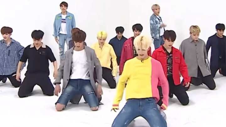 "I want to cry, but I don't have time" Seventeen's double speed dance [Don't want to cry]