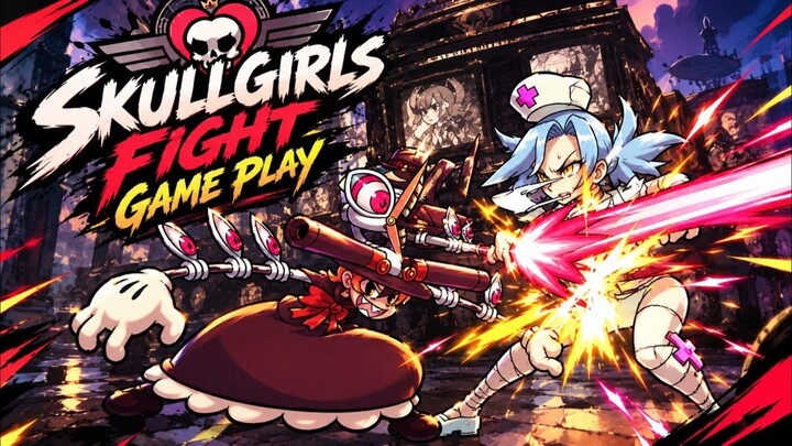 Skullgirls Fight game play.