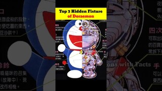 Top 3 Hidden Fixture of Doraemon #shorts #youtubeshorts #doraemon
