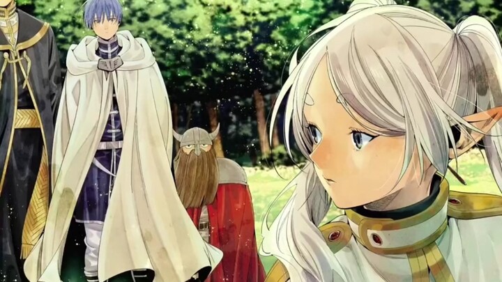 Frieren and Shinmell Reunite Once More—The Black-and-White Manga Turns Into Color! [Frieren: Beyond 