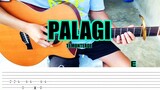Palagi - Tj Monterde - Fingerstyle Guitar (Tabs) Chords Lyrics