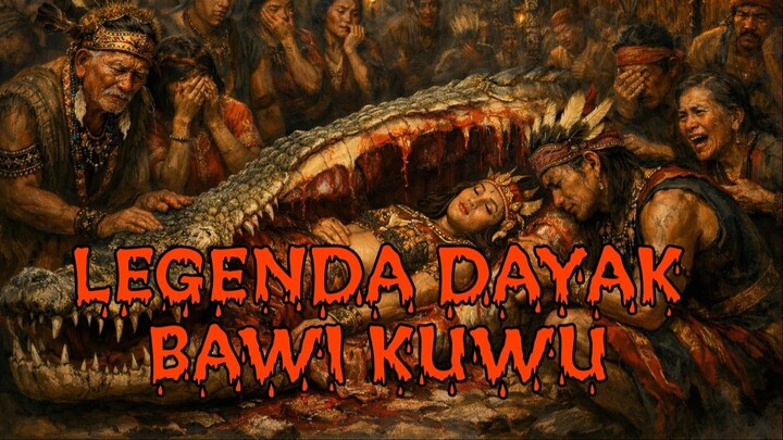 BAWI KUWU – Legenda Dayak Kalimantan Tengah yang Tragis | Cerita Rakyat Sungai Rungan