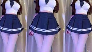 谁还不是个JK女宝了～丝滑变装～女神