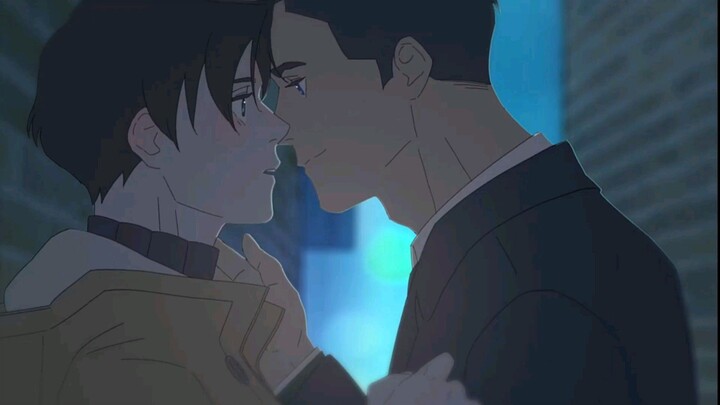 "Should I stop?" | BL Kiss Scene | Hyperventilation BL Anime