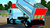💥มอดเกมบัส💥รถดั้มหกล้อรุ่นใหญ่ ฮีโน่500 ลายไทยโครตสวย🇹🇭| Bus simulator Indonesia modbussid