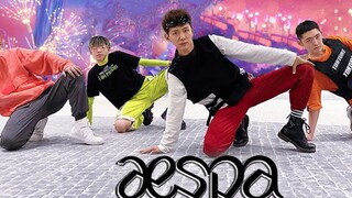 【Aespa】หนุ่มหล่อของ Bili เต้นเพลงเปิดตัวของ Aespa Black Mamba