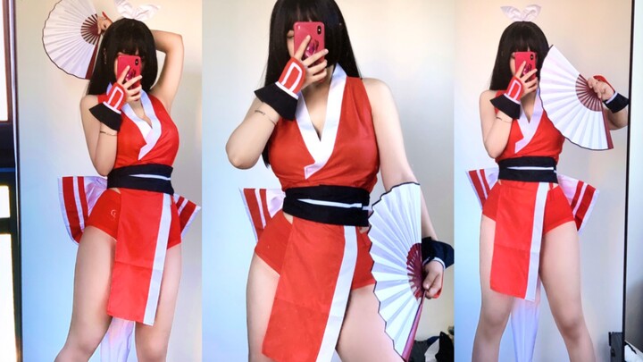 Lộ mặt: Cosplay Mai Shiranui nguyên bản da thịt