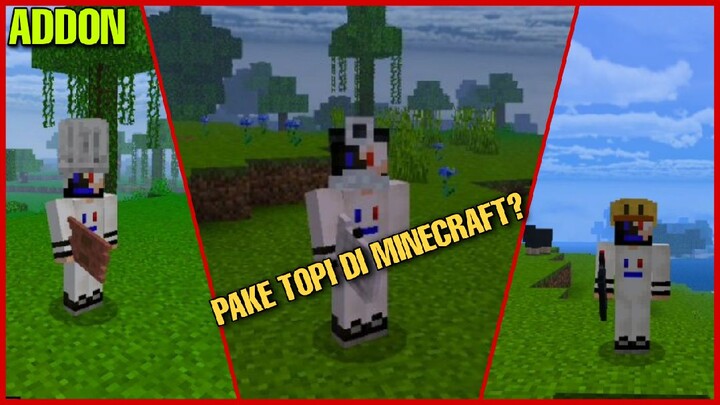 Tutorial Menggunakan Topi di MCPE 1.19.50!!!