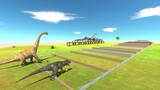 Strength Test of Dinosaurs - Animal Revolt Battle Simulator
