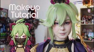 ✨ Kuki Shinobu Cosplay Makeup Tutorial | Genshin Impact ✨