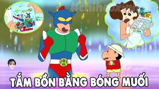 Tắm Bồn Bằng Bóng Muối | Shin Cậu Bé Bút Chì | #CHIHEOXINH