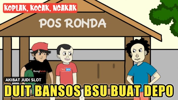 Akibat Judi Slot - Duit Bansos BSU Buat Depo