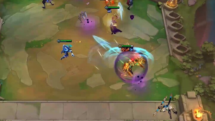 Opponent: The happiest angel in history, full attack speed in 1 second?