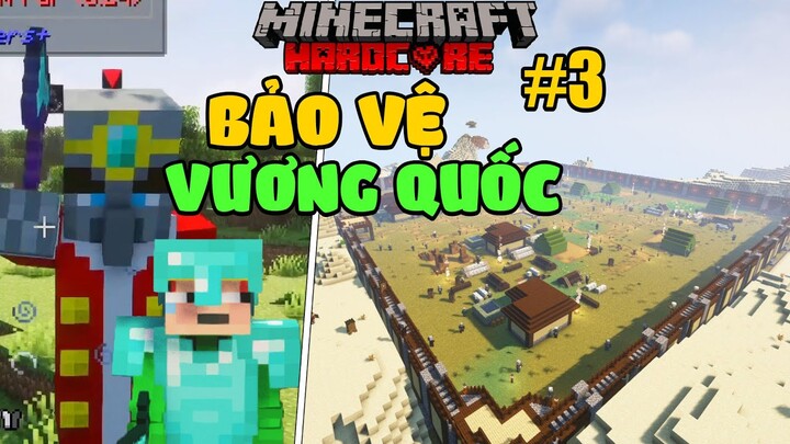 Minecraft Trung Cổ #3: Bảo vệ đế chế TAI HEN và tấn công đế chế kẻ xâm lược trong sinh tồn