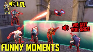 FUNNIEST MOMENTS IN VALORANT #53...