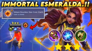 ESMERALDA FULL BAR SHIELD.!! LOS PECADOS STAR-CORE: EARTH.!! MAGIC CHESS MOBILE LEGENDS