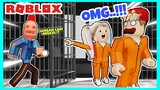 OMG..!! BANG BOY DAN BELLS DIKEJAR SIREN HEAD - ROBLOX ESCAPE SIREN COP'S PRISON!