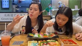 Đi ăn Sashimi Cá Nhật đủ loại tươi ngon trong Takashimaya Quận 1| ÁNH KUA