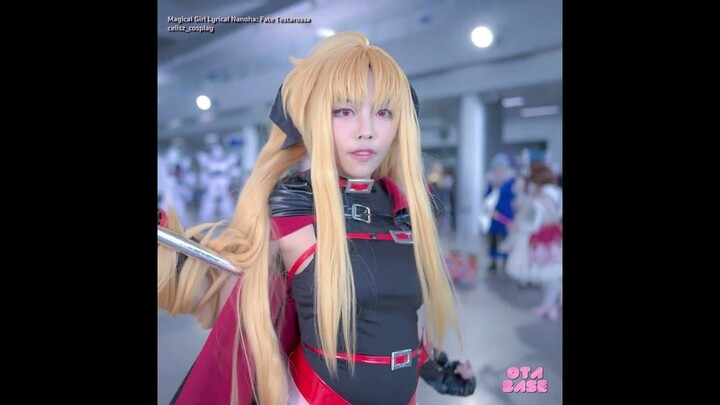 PopCos 2025 Bangkok | celisz #FateTestarossa #魔法少女リリカルなのは #cosplayer #cosplaygirl
