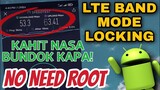 HOW TO LOCK THE LTE BAND MODE ON ANY ANDROID DEVICES NO ROOT, NO PC REQUIRED | TAGALOG
