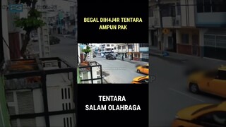 BEG4L DIHANTAM TENTARA || SALAM OLAHRAGA